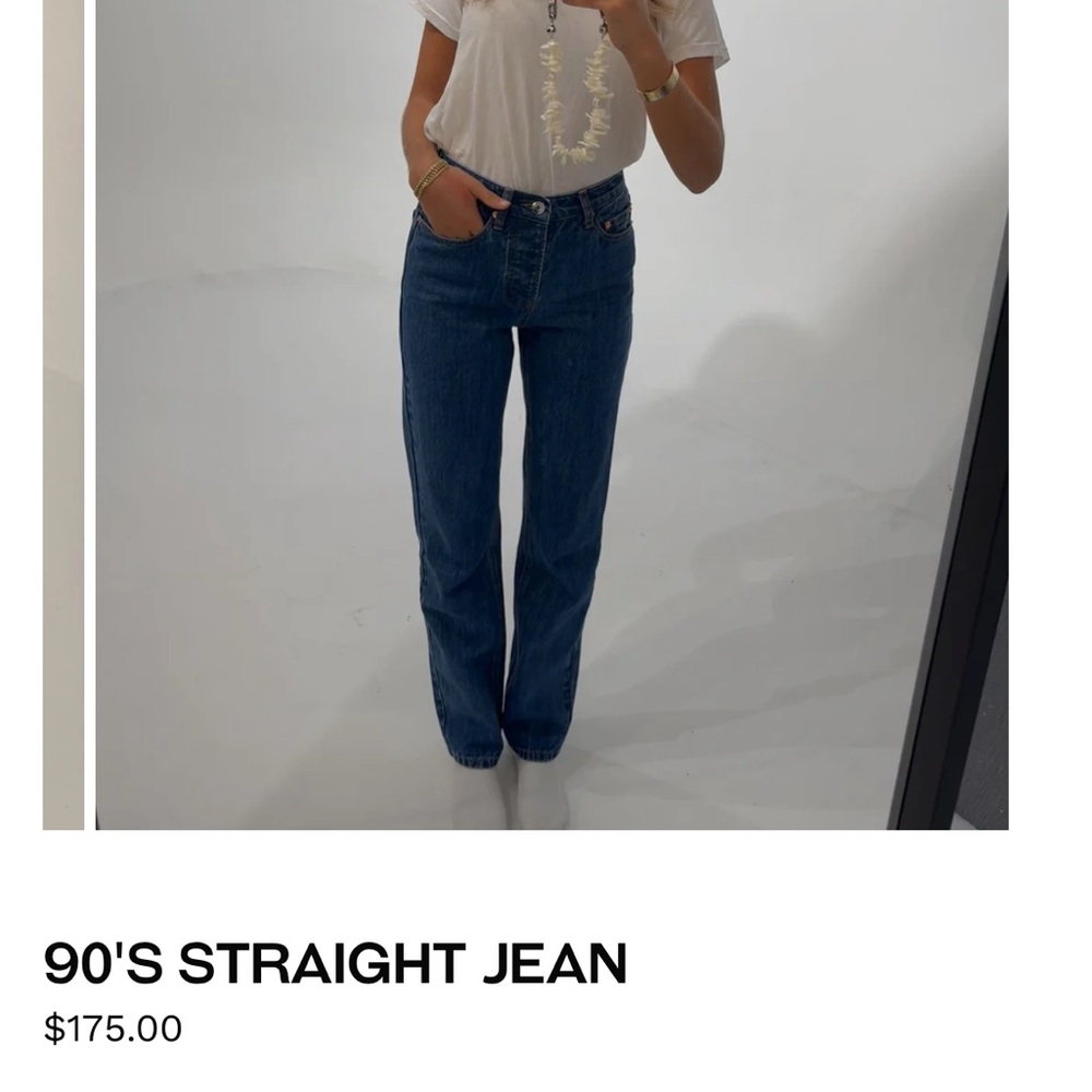 Parke offical 90s straight jean